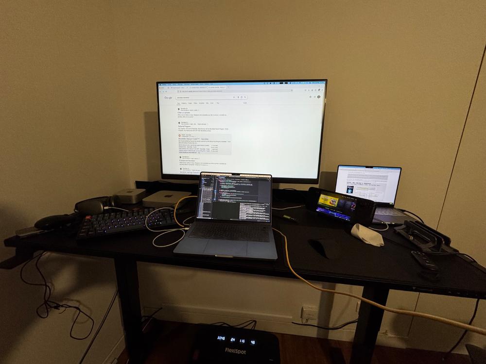 Secretlab MAGNUS Pro - Box 2 - Motorised Leg Columns (Plug Type F) - Customer Photo From Adam Viaud