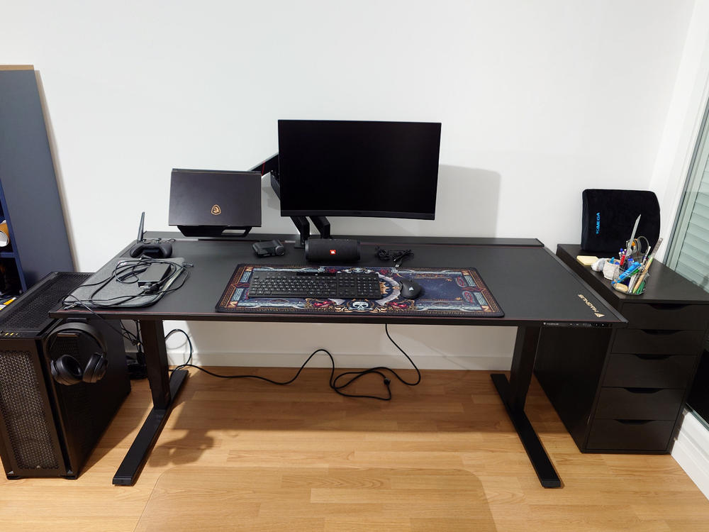 Secretlab MAGNUS Pro XL - Box 2 - Motorised Leg Columns (Plug Type F) - Customer Photo From Antoine Bouxin