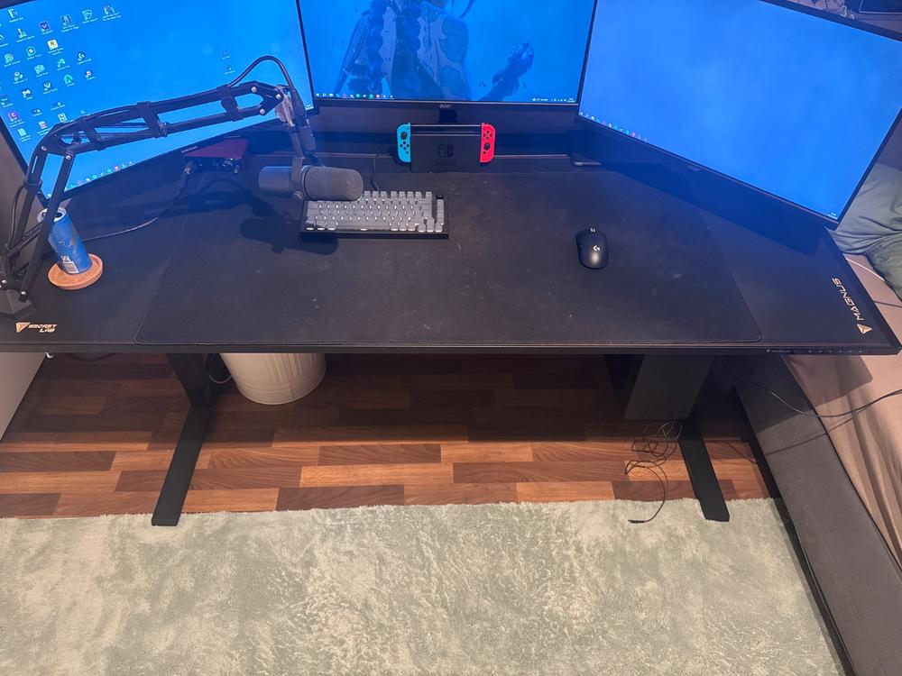 Secretlab MAGNUS Pro XL - Box 2 - Motorised Leg Columns (Plug Type F) - Customer Photo From Michael Zmuda