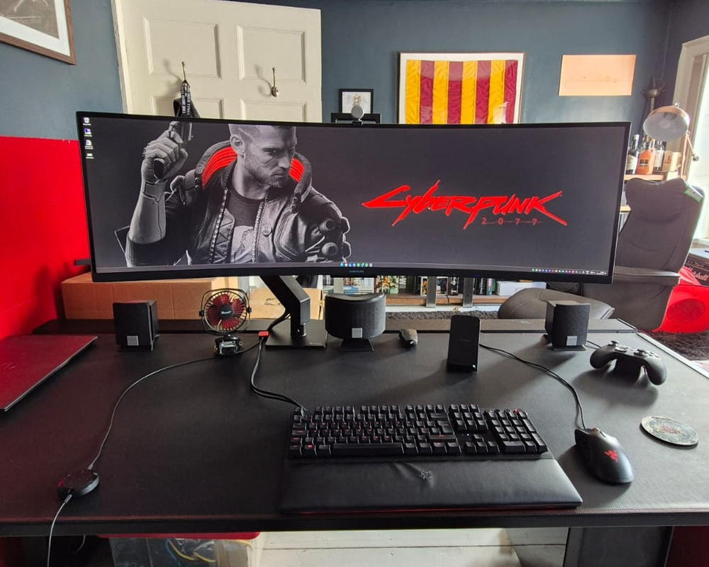 Secretlab MAGNUS Monitor Arm (Heavy Duty Edition) - Customer Photo From Jason Downey