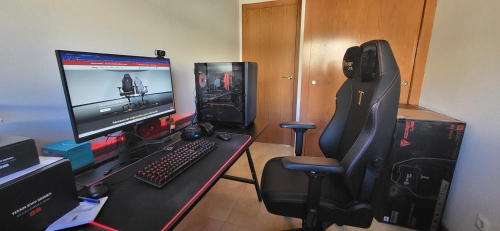 Secretlab TITAN Evo - Regular - NEO Hybrid Leatherette (0107) - Customer Photo From Antonio Cabezas