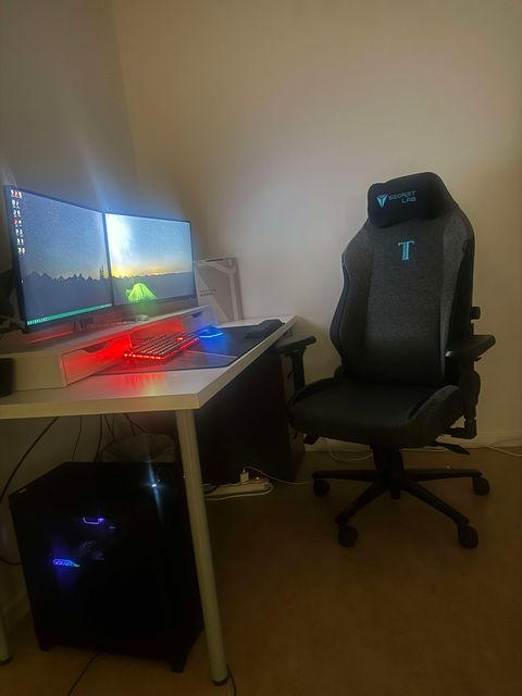 Secretlab TITAN Evo - Regular - SoftWeave™ Plus Fabric (0107) - Customer Photo From David Gustafsson