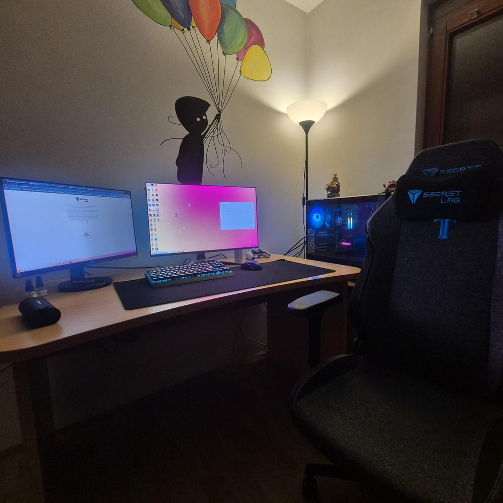 Secretlab TITAN Evo - Regular - SoftWeave™ Plus Fabric (0107) - Customer Photo From Sven Novak