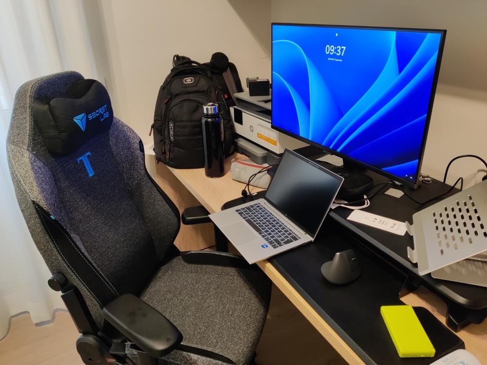 Secretlab TITAN Evo - Regular - SoftWeave™ Plus Fabric (0107) - Customer Photo From Tommaso Scarpa