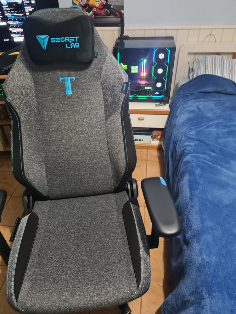 Secretlab TITAN Evo - Regular - SoftWeave™ Plus Fabric (0107) - Customer Photo From Nicolò Ciuccoli