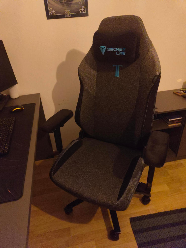 Secretlab TITAN Evo - Regular - SoftWeave™ Plus Fabric (0107) - Customer Photo From Jorge Monteiro