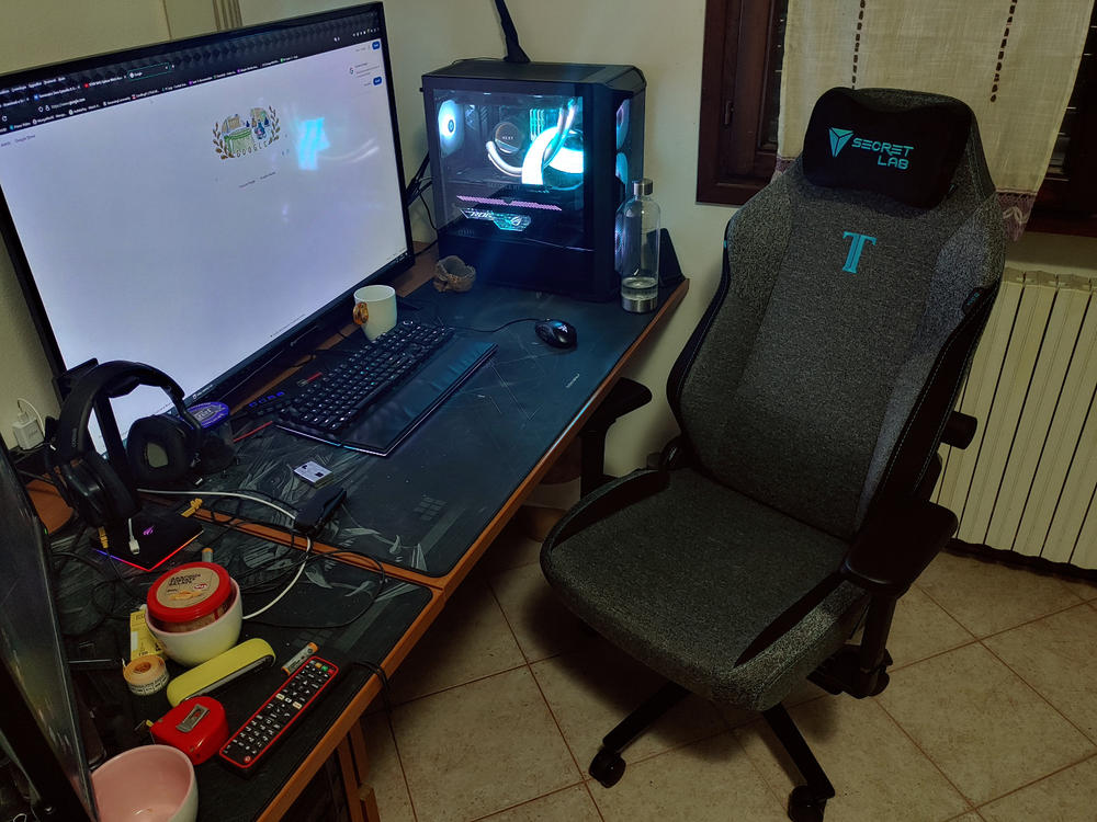 Secretlab TITAN Evo - Regular - SoftWeave® Plus Fabric (0107) - Customer Photo From Eddy palladini