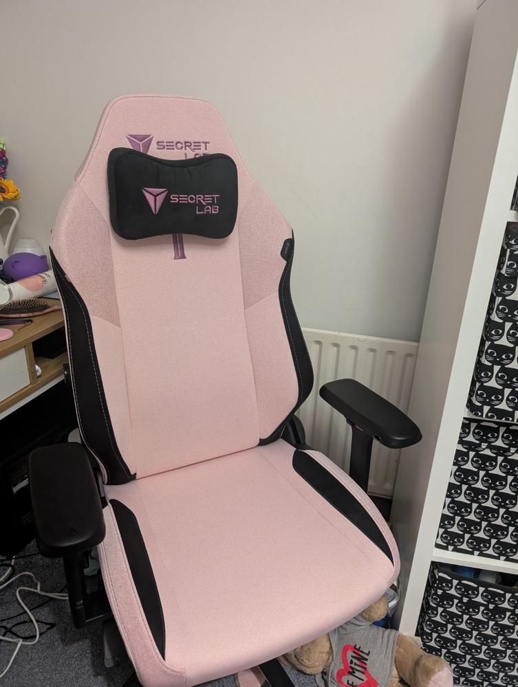 Secretlab TITAN Evo - Regular - SoftWeave™ Plus Fabric (0107) - Customer Photo From Amara Byrne