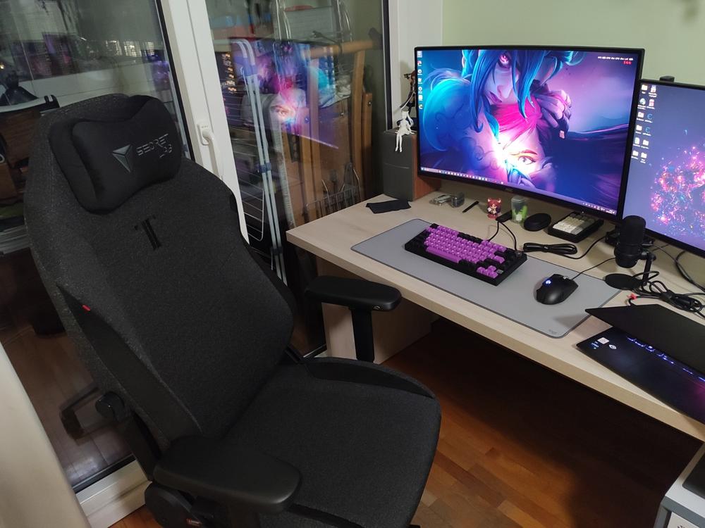 Secretlab TITAN Evo - Regular - SoftWeave™ Plus Fabric (0107) - Customer Photo From Marco Pasquali