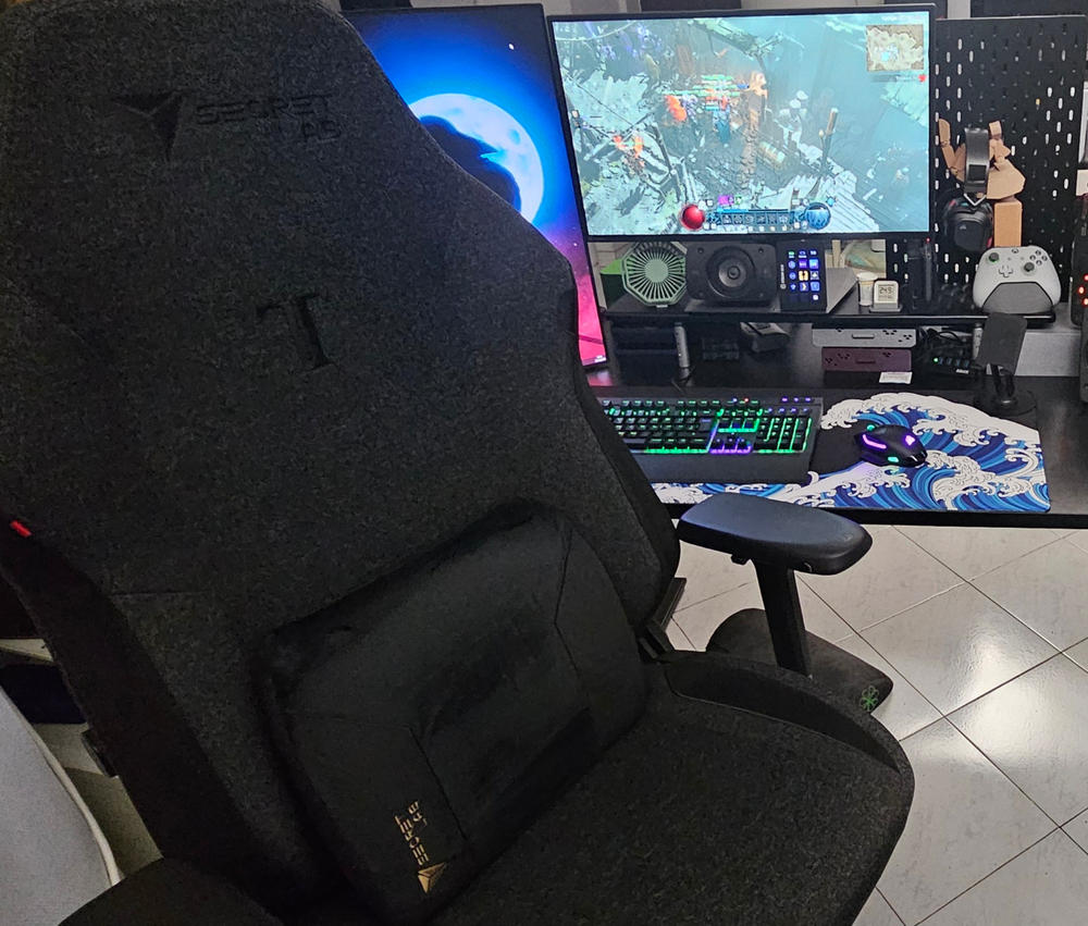 Secretlab TITAN Evo - XL - SoftWeave™ Plus Fabric (0108) - Customer Photo From Giovanni Castiello