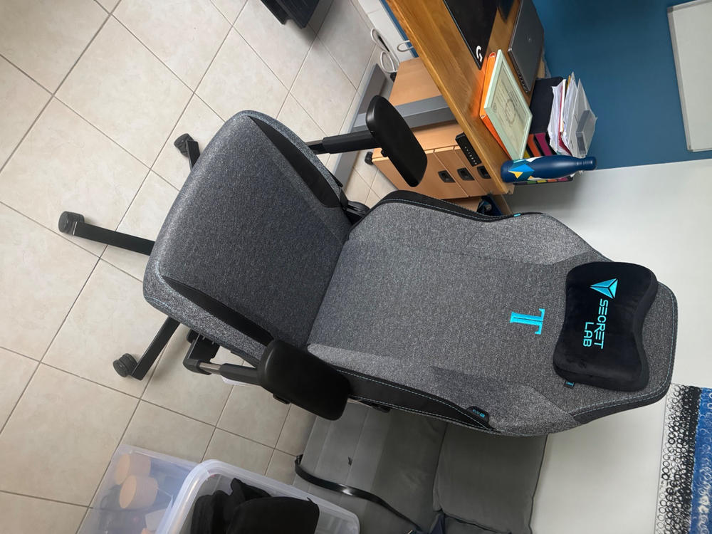 Secretlab TITAN Evo - XL - SoftWeave™ Plus Fabric (0108) - Customer Photo From Emilie Moulac