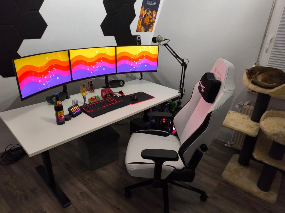 Secretlab TITAN Evo - XL - SoftWeave™ Plus Fabric (0108) - Customer Photo From Eric Mangold