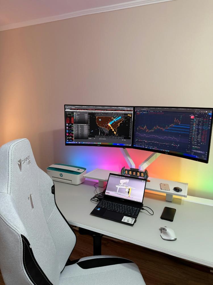 Secretlab Magnus Pro XL 1.7m Motorised Leg Columns (Type-F) - White - Box 2 - Customer Photo From bejenariu marius