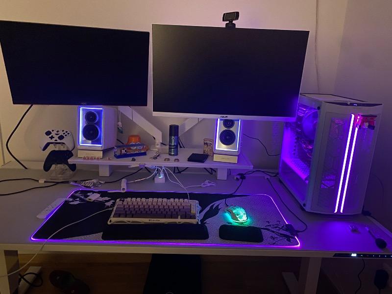 Secretlab Magnus Pro XL 1.7m Motorised Leg Columns (Type-F) - White - Box 2 - Customer Photo From Phap Anh Le