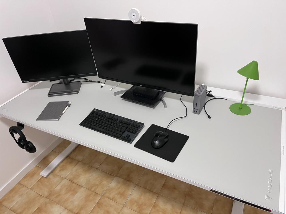 Secretlab Magnus Pro XL 1.7m Motorised Leg Columns (Type-F) - White - Box 2 - Customer Photo From Tiago Ferreira