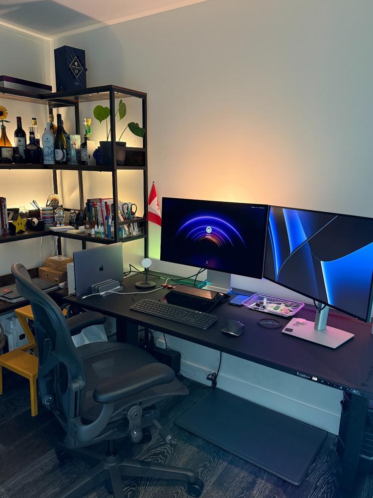 Secretlab MAGNUS Pro - Box 2 - Motorised Leg Columns (Plug Type B) - Customer Photo From Zack Chiu