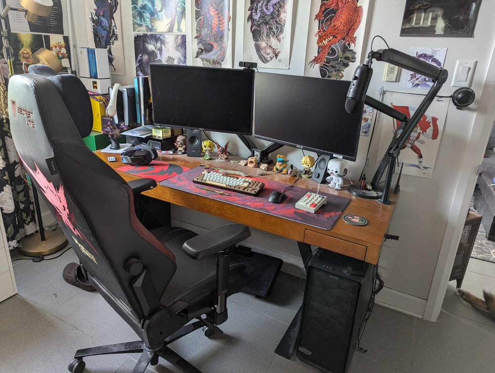 Secretlab Professional Footrest (CloudSwap™ Technology) - Customer Photo From Adam Leal