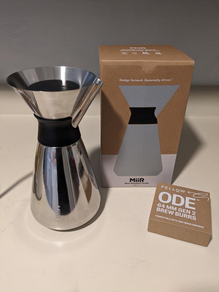 MiiR Insulated Coffee Carafe, a Chemex for Camping