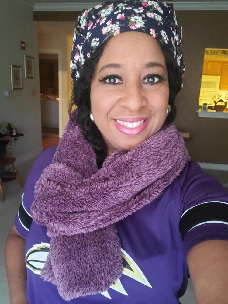 Women's Soft Sherpa Infinity Scarf