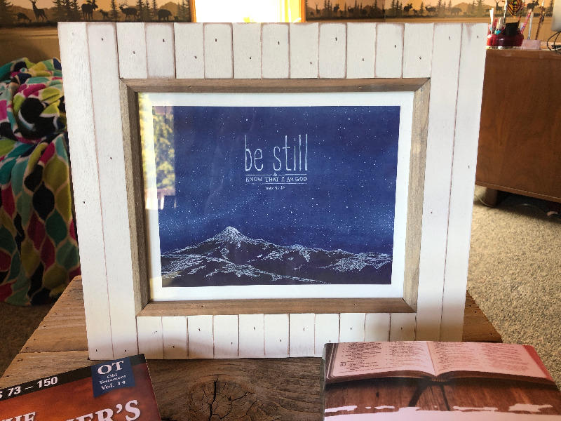 Be Still - Psalm 46:10 - Customer Photo From Tammy Couch