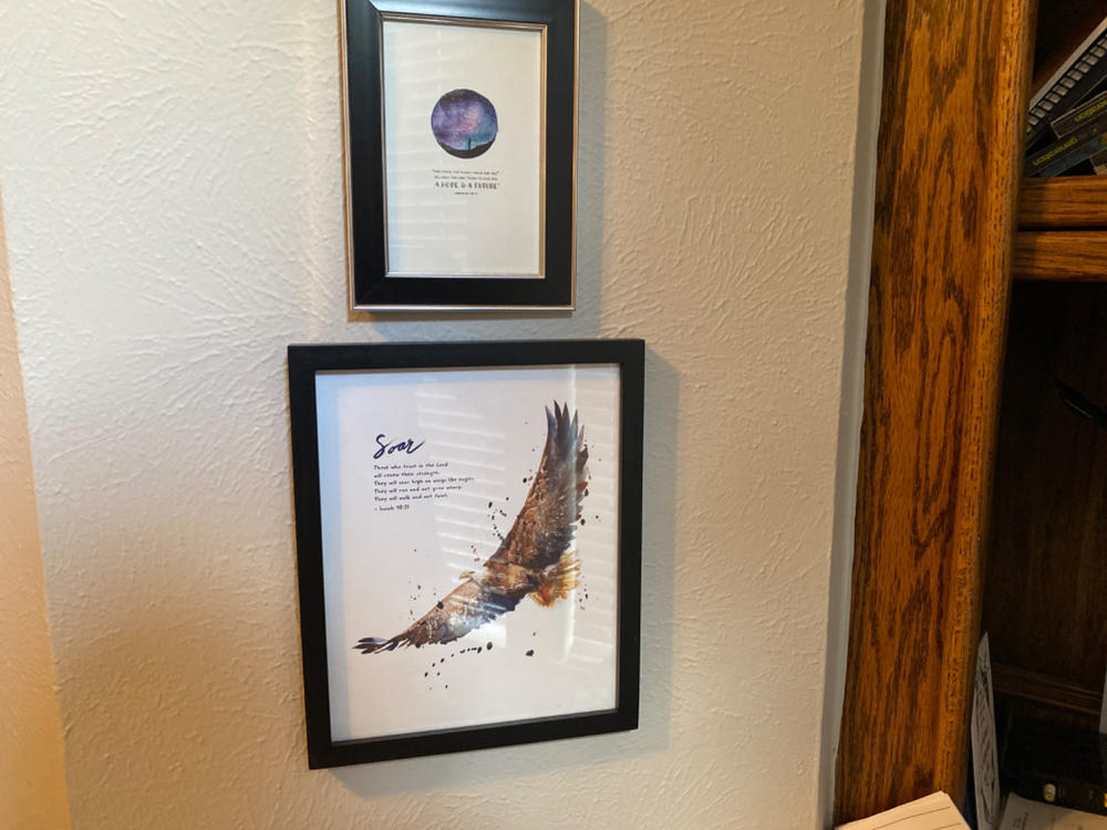 Soar On Wings Like Eagles - Isaiah 40:31 - Customer Photo From John Keefe