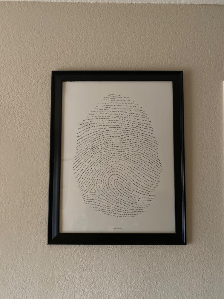 18x24 God's Fingerprint Screenprint