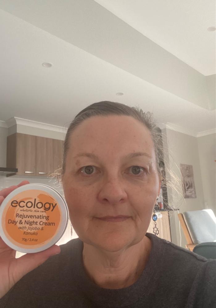 Rejuvenating Day and Night Cream with Jojoba and Kanuka - 70g (100mL) - $49 - Customer Photo From Leanne Elder