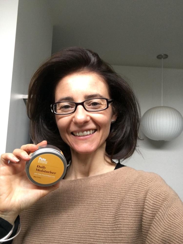 Pete Evans Daily Moisturiser with Ylang Ylang and Desert Lime 100mL - Customer Photo From Michelle T.