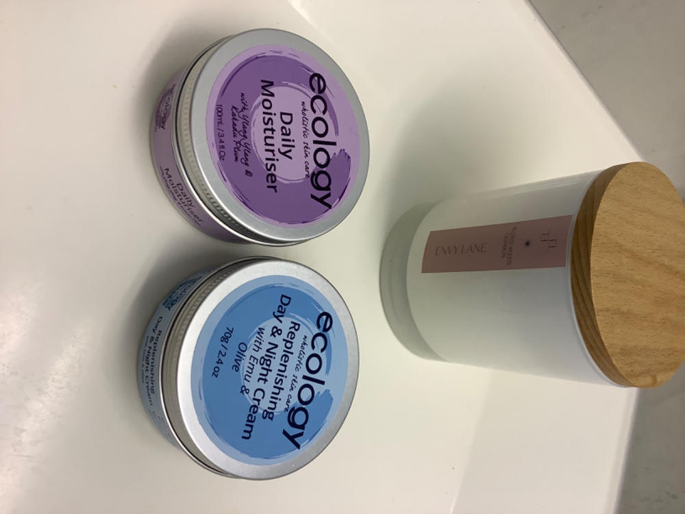 Ecology Moisturising Cream 70g (100mL) - 100mL Replenishing Cream - Customer Photo From Julie Walcott