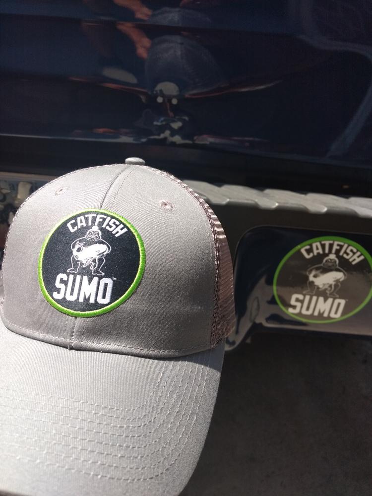 Catfish Sumo Snapback Trucker Hat - Customer Photo From Gregory D.