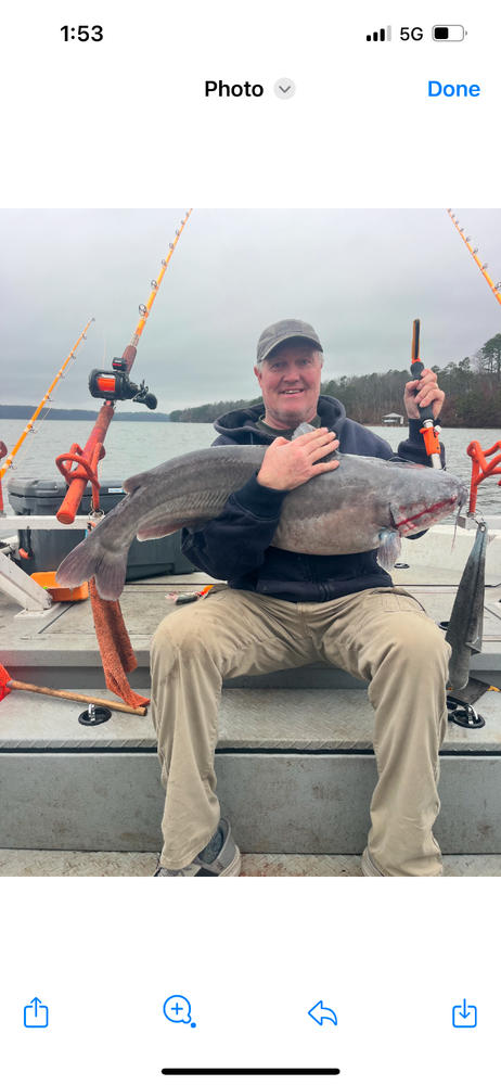 Heavyweight Circle Hooks, Octopus, Offset, Sharp for Trophy Catfish - Customer Photo From George Counce