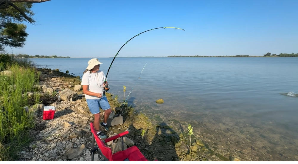 Original Chop Stick Catfishing Rod - Customer Photo From Devlin Mayfield