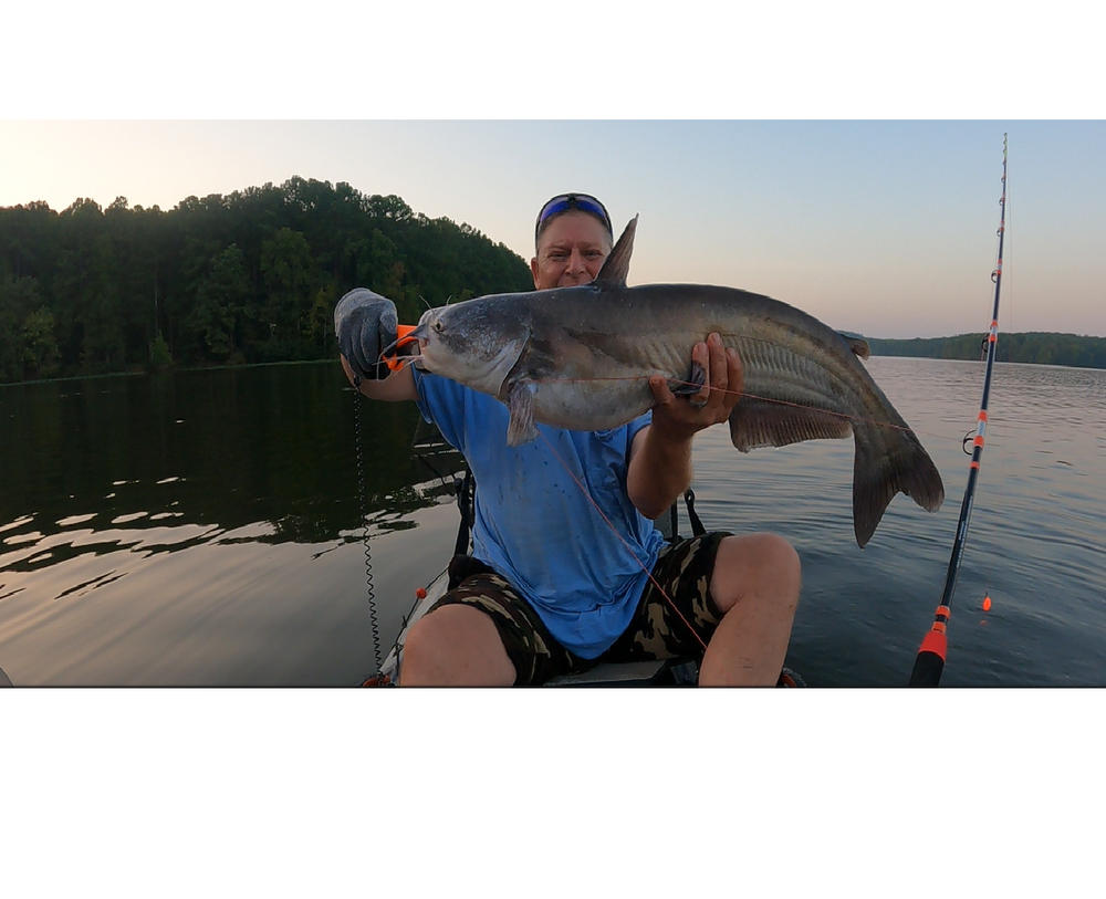 Golly Whopper: Kayak Catfish Signature Rod - Customer Photo From Jason M.