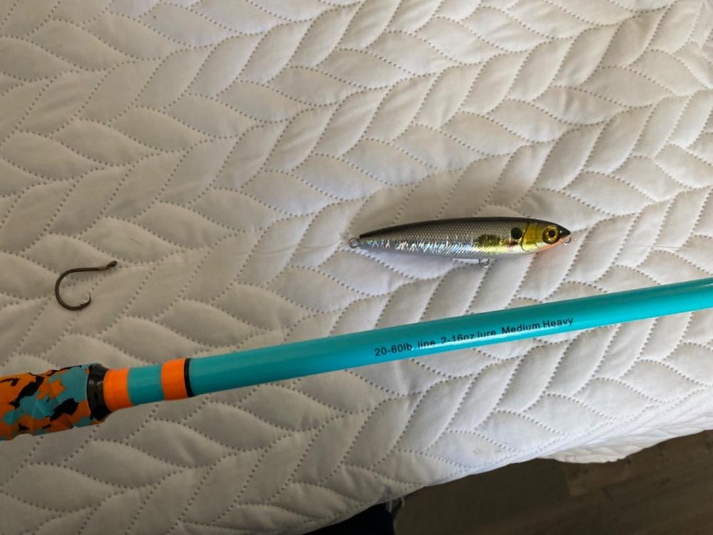 Heart Pounder Catfish Rattle Float for Catfishing Rigs (5 Inches) - Customer Photo From Mark B.