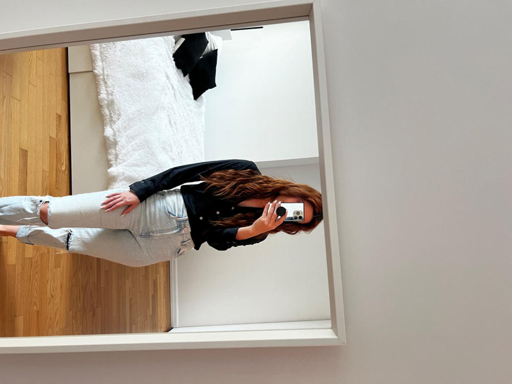 Blazer Collar Blouse - Customer Photo From Irena Bobojcov