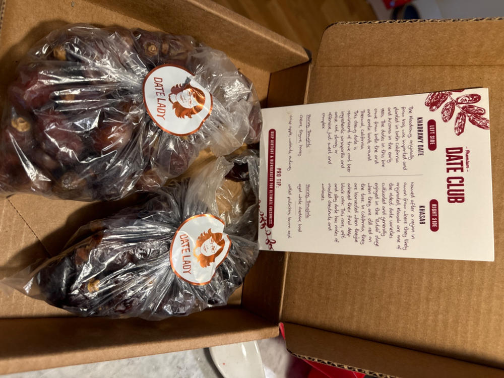 Date Club Subscription Box - Customer Photo From Victoria Martin