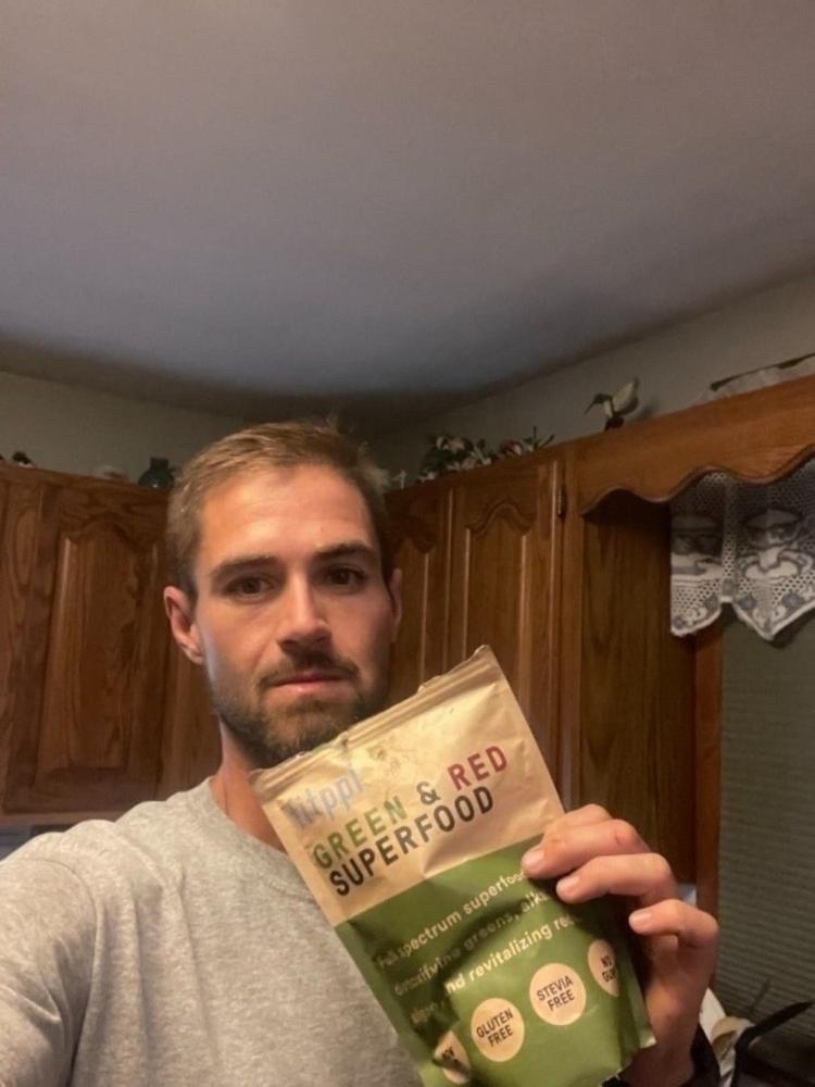 Green & Red Daily Superfood - Customer Photo From Scott Moore