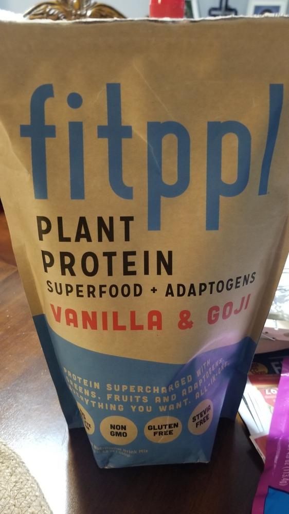 Vanilla & Goji Plant Protein Superfood + Adaptogens - Customer Photo From Currie Godfrey