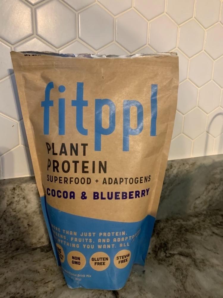 Cocoa & Blueberry Plant Protein Superfood + Adaptogens - Customer Photo From Jennifer Jones