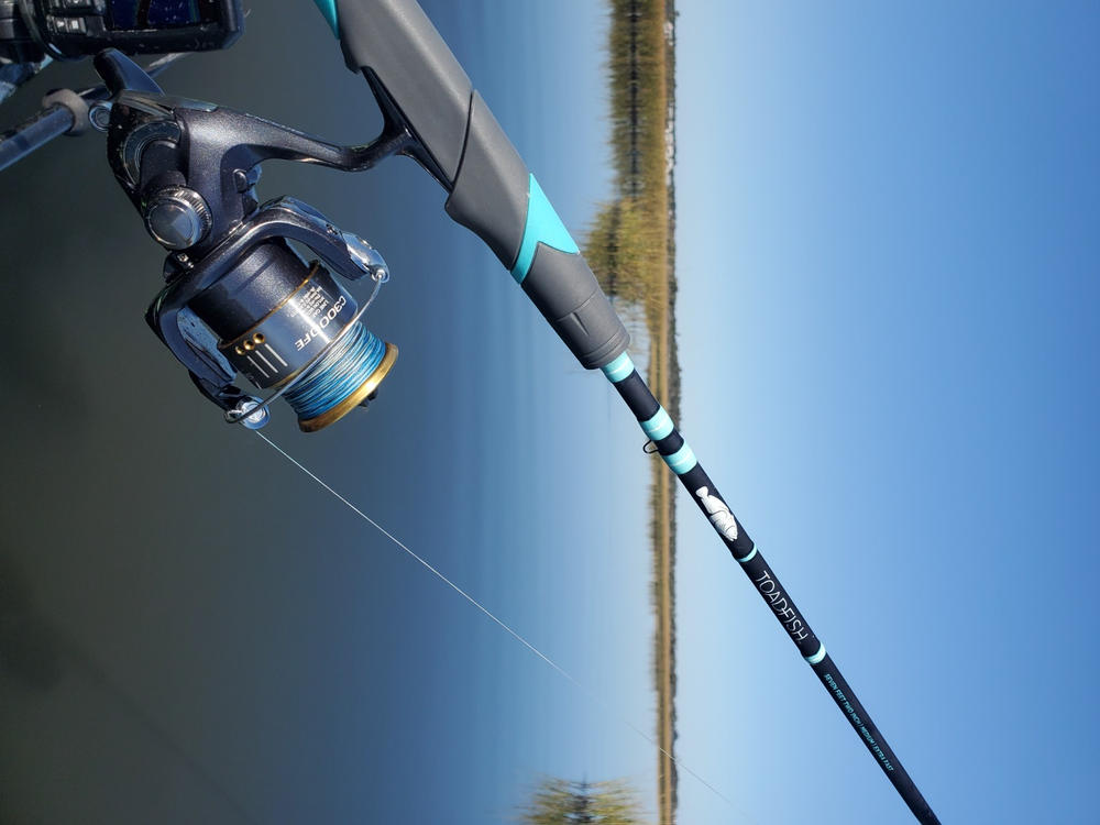 toadfish rod and reel combo