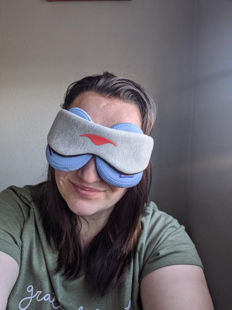 Manta COOL Sleep Mask - Customer Photo From SHELBIE HODDLE