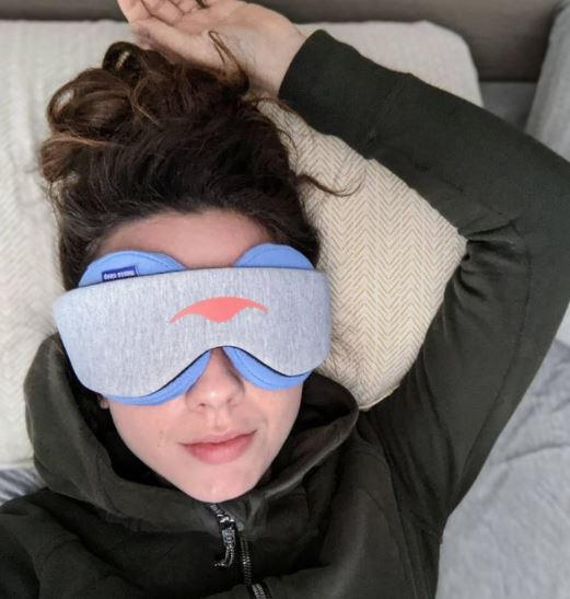 manta sleep mask commercial actress