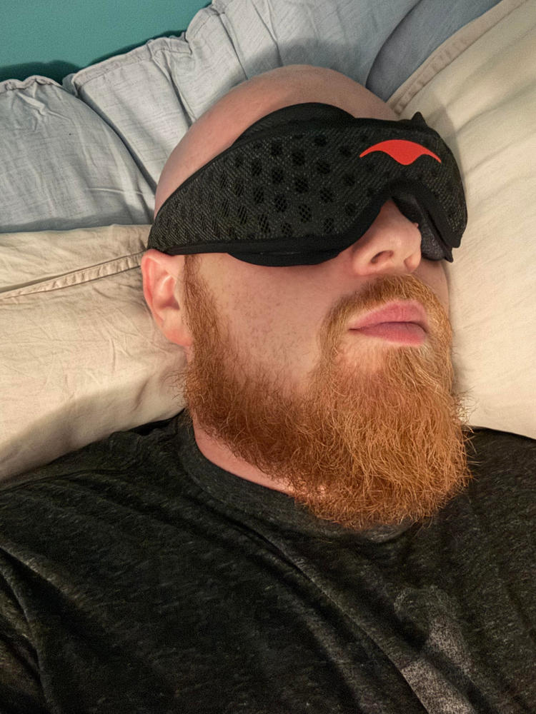 Manta PRO Sleep Mask - Customer Photo From Findley, James