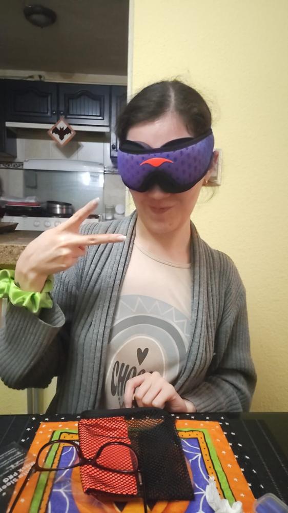 Manta PRO Sleep Mask - Customer Photo From Monica Serna