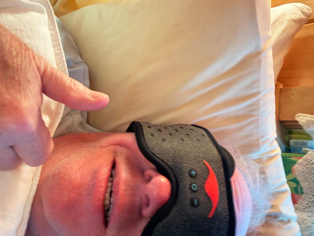 Manta SOUND Sleep Mask - 10% Off - Customer Photo From JEAN DUVAL