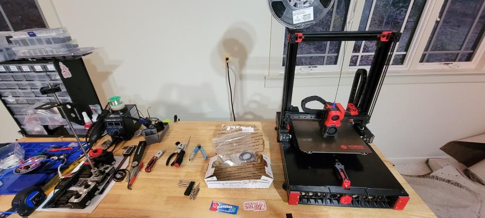 LDO Prusa MK2 or MK3 Bed thermistor - Customer Photo From Ed Troche