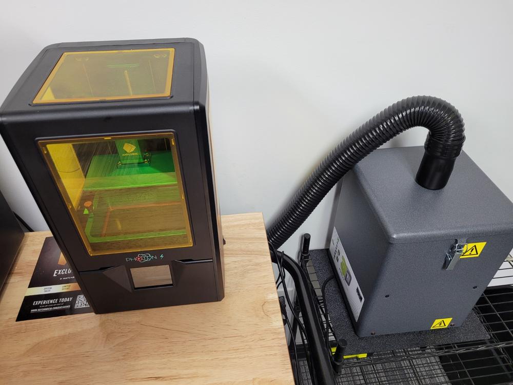 Testimonial: fume extraction for a 3D printer that runs 24/7