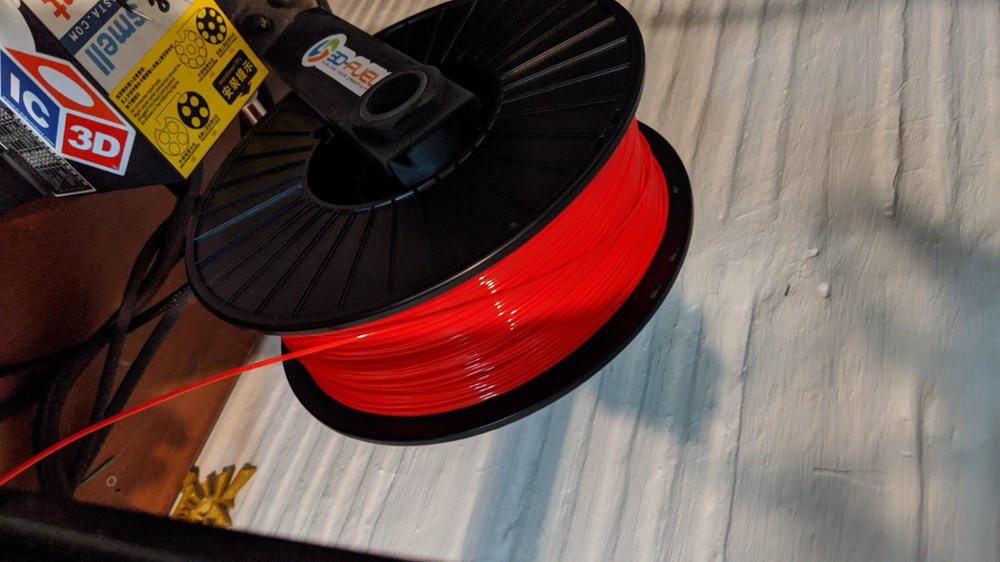 Jessie Premium PLA 1.75mm X PS Red 1kg - Customer Photo From Andrew Geyer