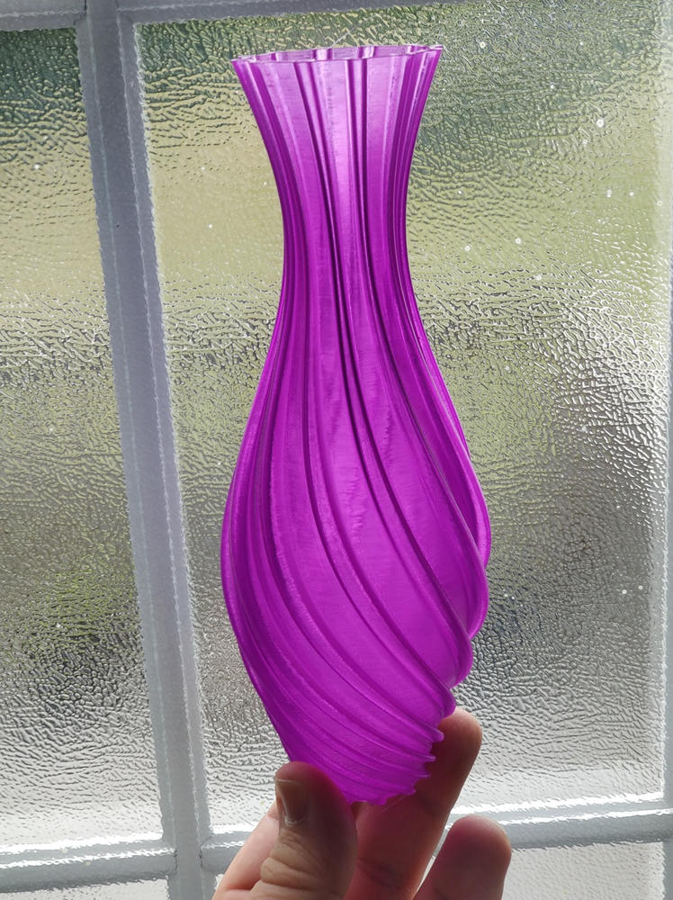 Jessie Premium PLA 1.75mm X Purple Ice 1kg - Customer Photo From Michael Gaudencio