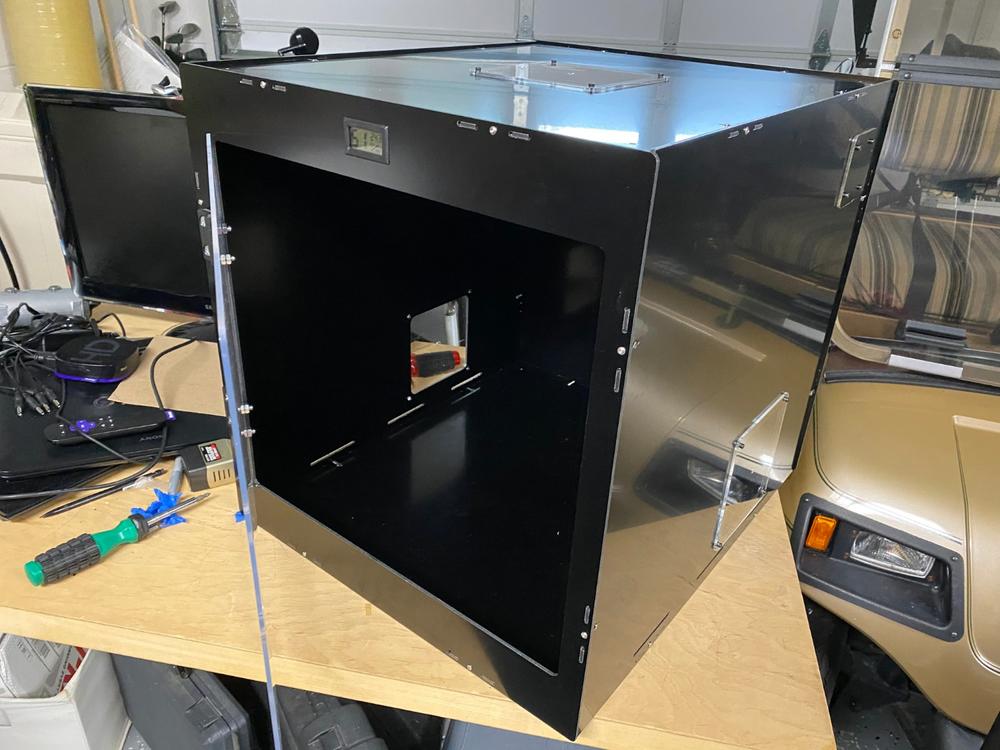 Next Gen Safety Enclosure for Prusa Style Printers - Customer Photo From Joe Kennedy
